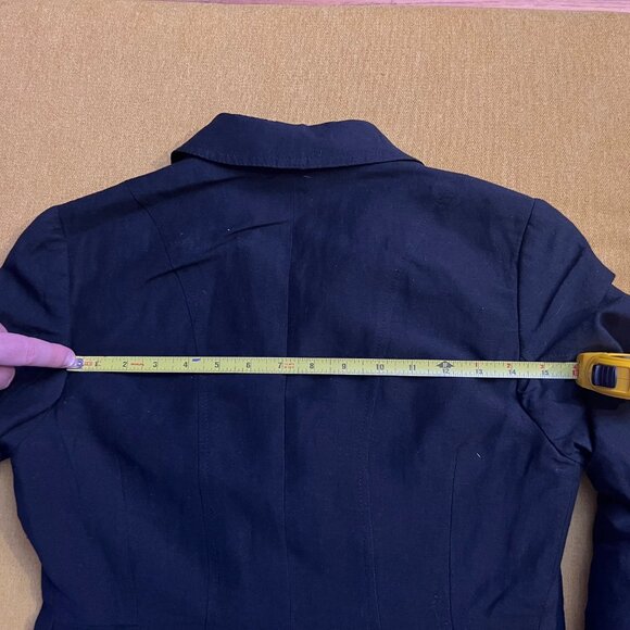 All Saints "Rare" Vintage Gwen Linen Mix Coat UK12 - Picture 16 of 16